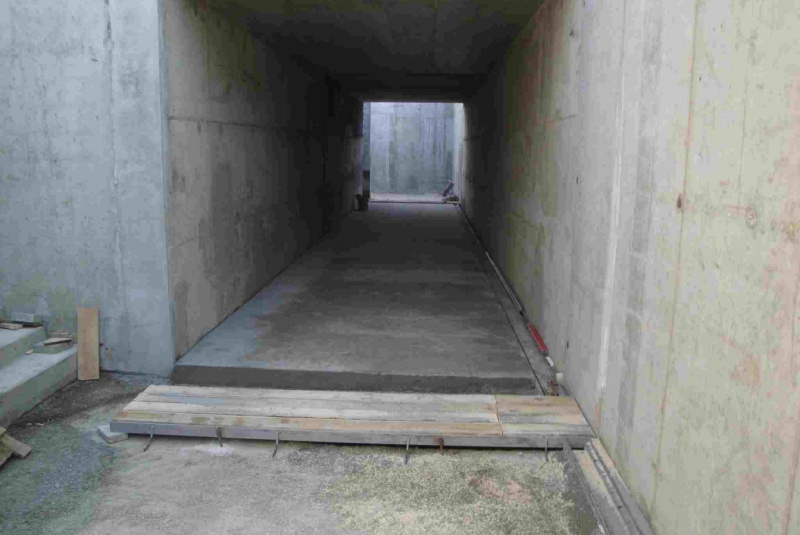 Referencie / ŽSR, Modernizácia železničnej trate Nové Mesto nad Váhom - Púchov, žkm 100,500 - 159,100 pre traťovú rýchlosť do 160 km/hod. - III. etapa, UČS 32 - 33.03 Tr. úsek Trenčín - Tr. Teplá, zast. Opatová, Podchod pre chodcov v nžkm 127,168 - foto Referencie / ŽSR, Modernizácia železničnej trate Nové Mesto nad Váhom - Púchov, žkm 100,500 - 159,100 pre traťovú rýchlosť do 160 km/hod. - III. etapa, UČS 32 - 33.03 Tr. úsek Trenčín - Tr. Teplá, zast. Opatová, Podchod pre chodcov v nžkm 127,168 - foto